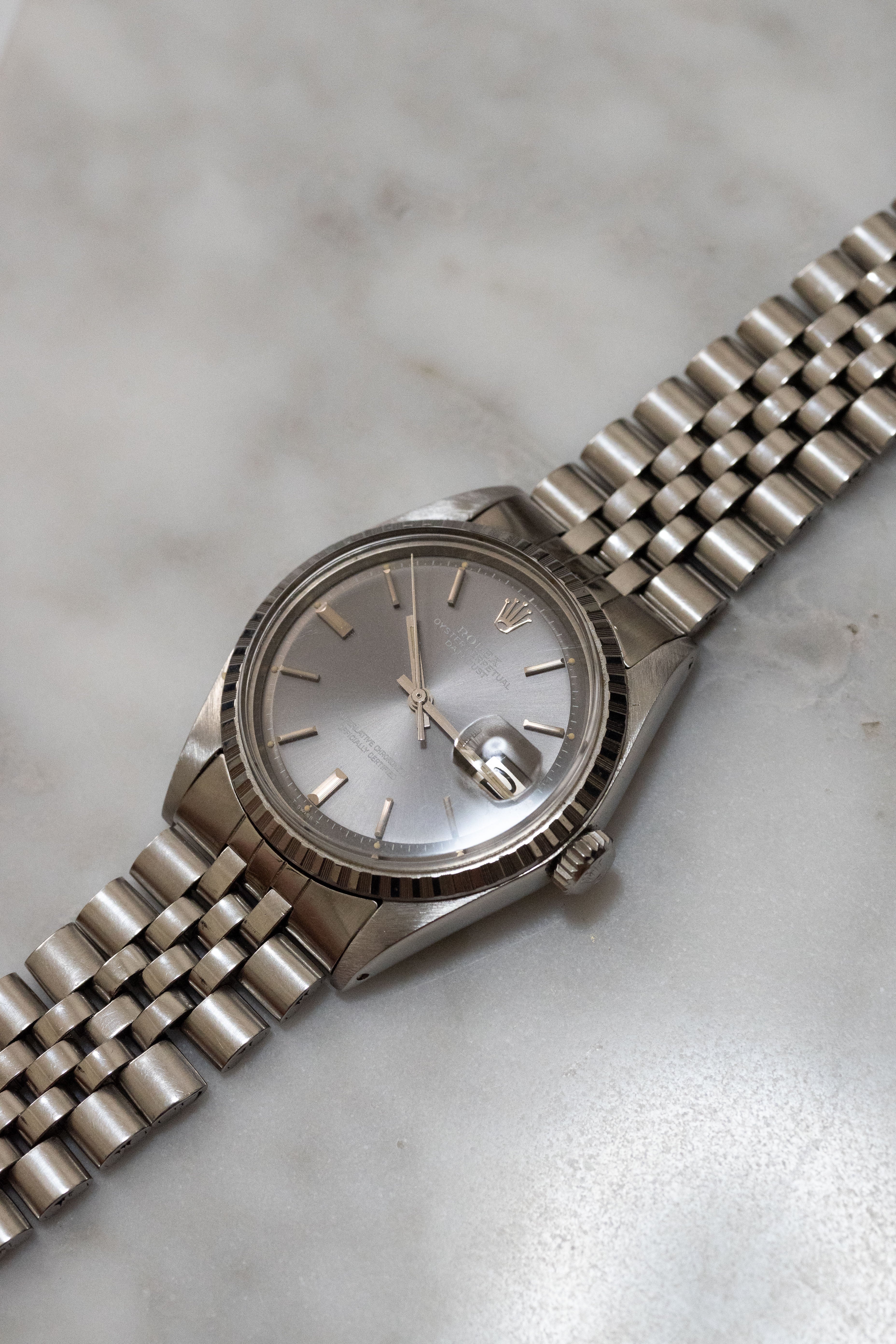 ROLEX ロレックス デイトジャスト Ref.1603 グレーゴースト文字盤