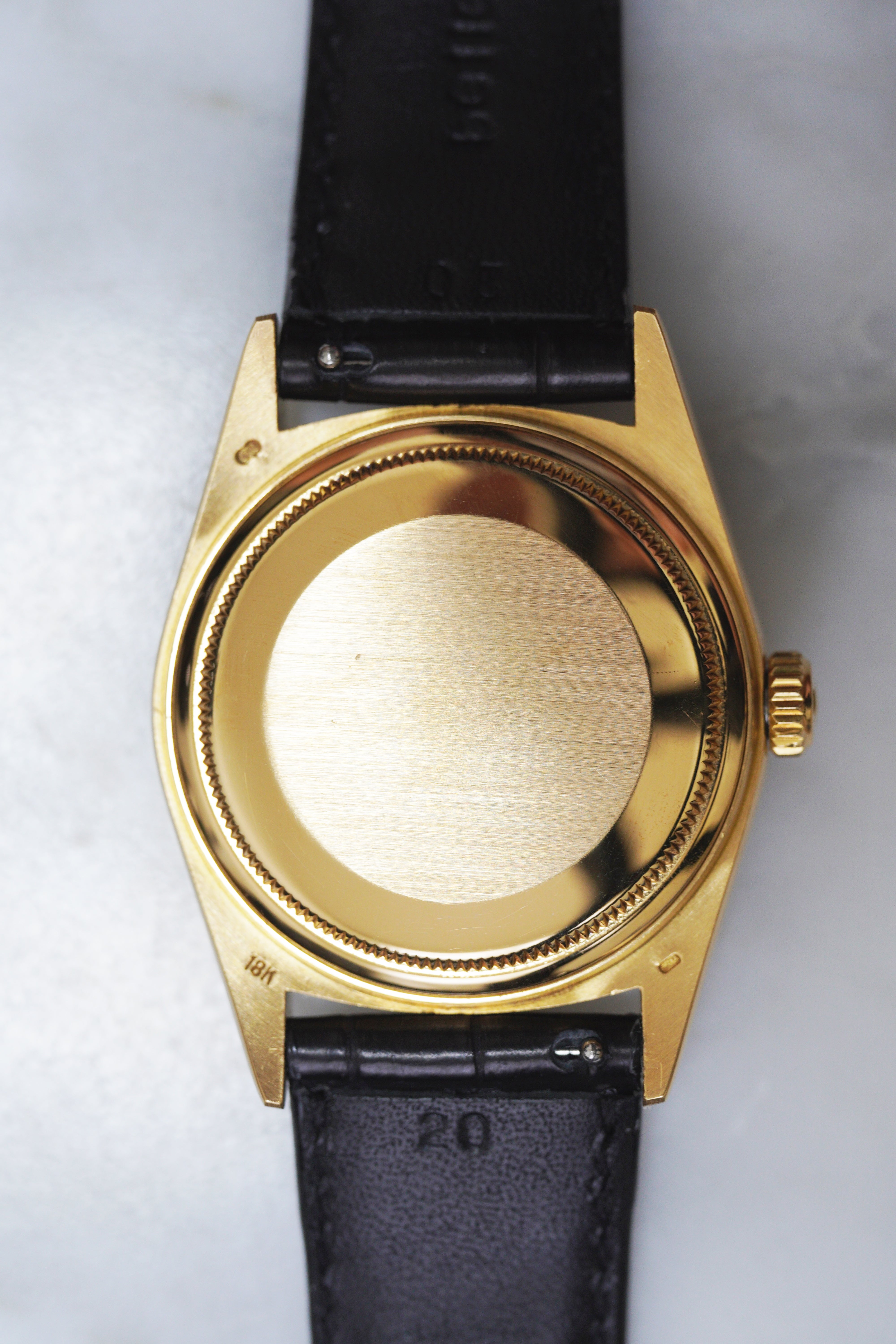 ROLEX ロレックス 18KYG デイトジャスト Ref.16018 アイボリーボイラー