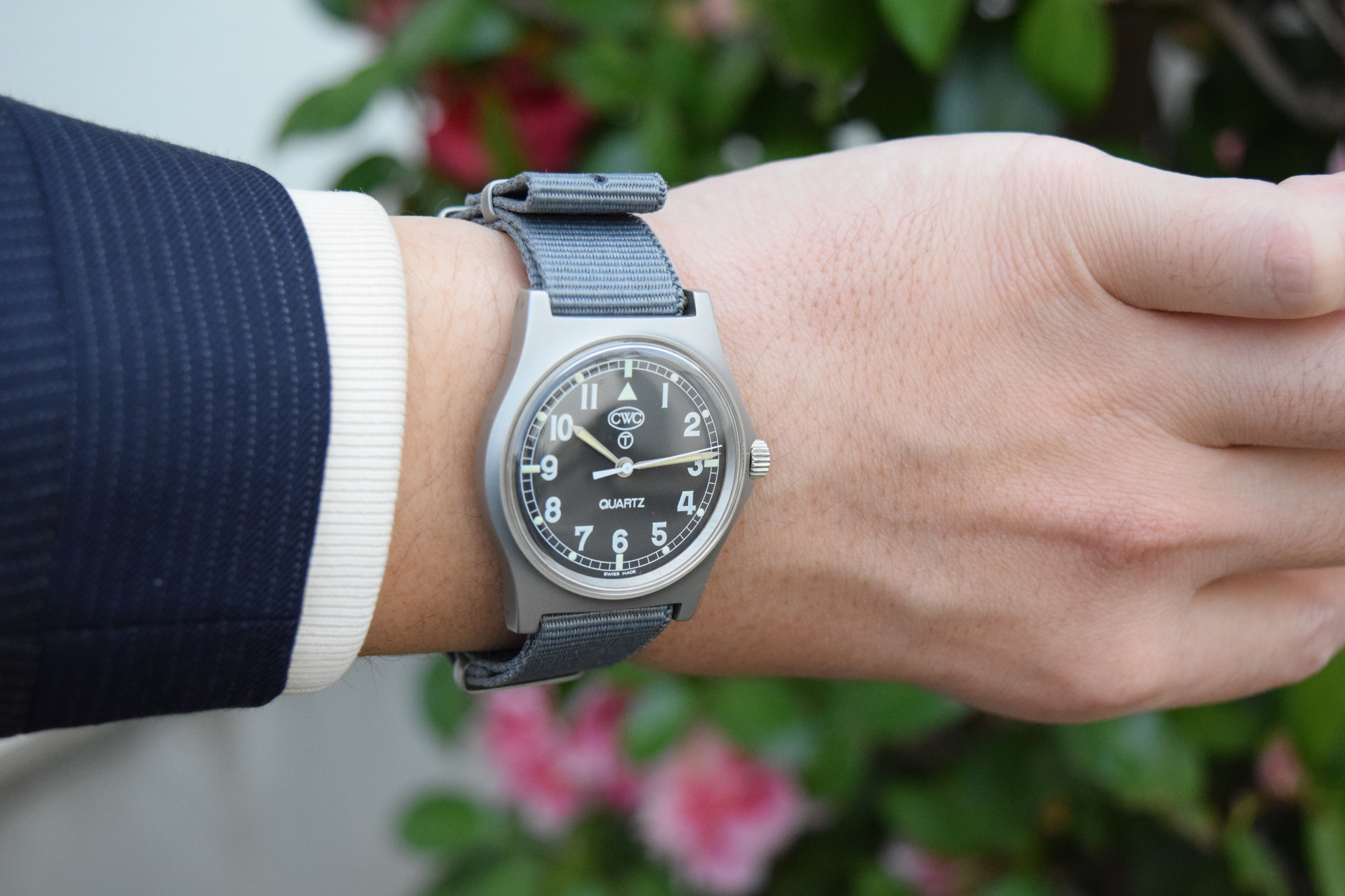 Mwc G10 Watch MWC G10 LM Stainless Steel Military Watch With Date