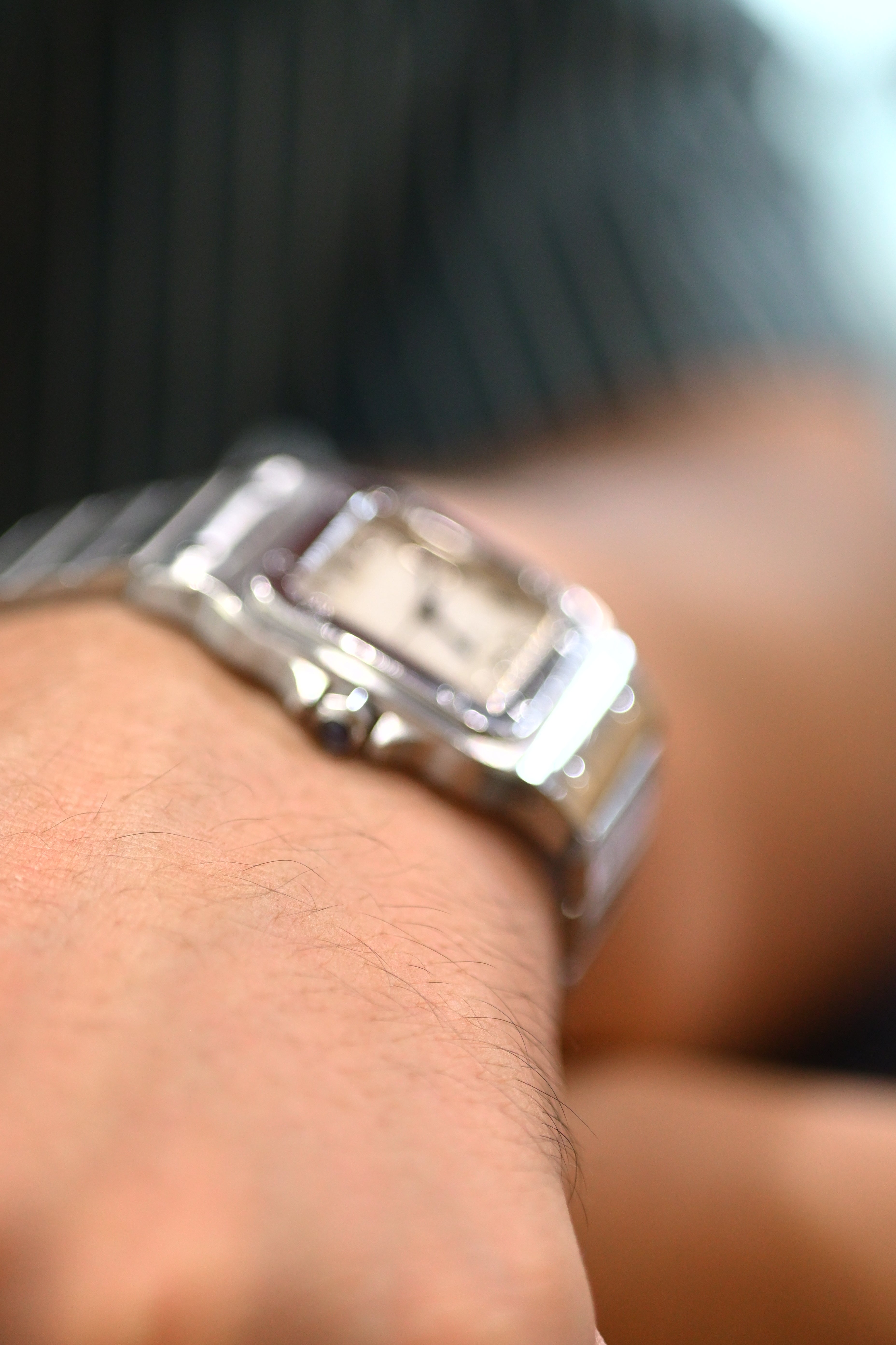 CARTIER カルティエ サントス LMサイズ ステンレスモデル Ref.1564 クォーツ