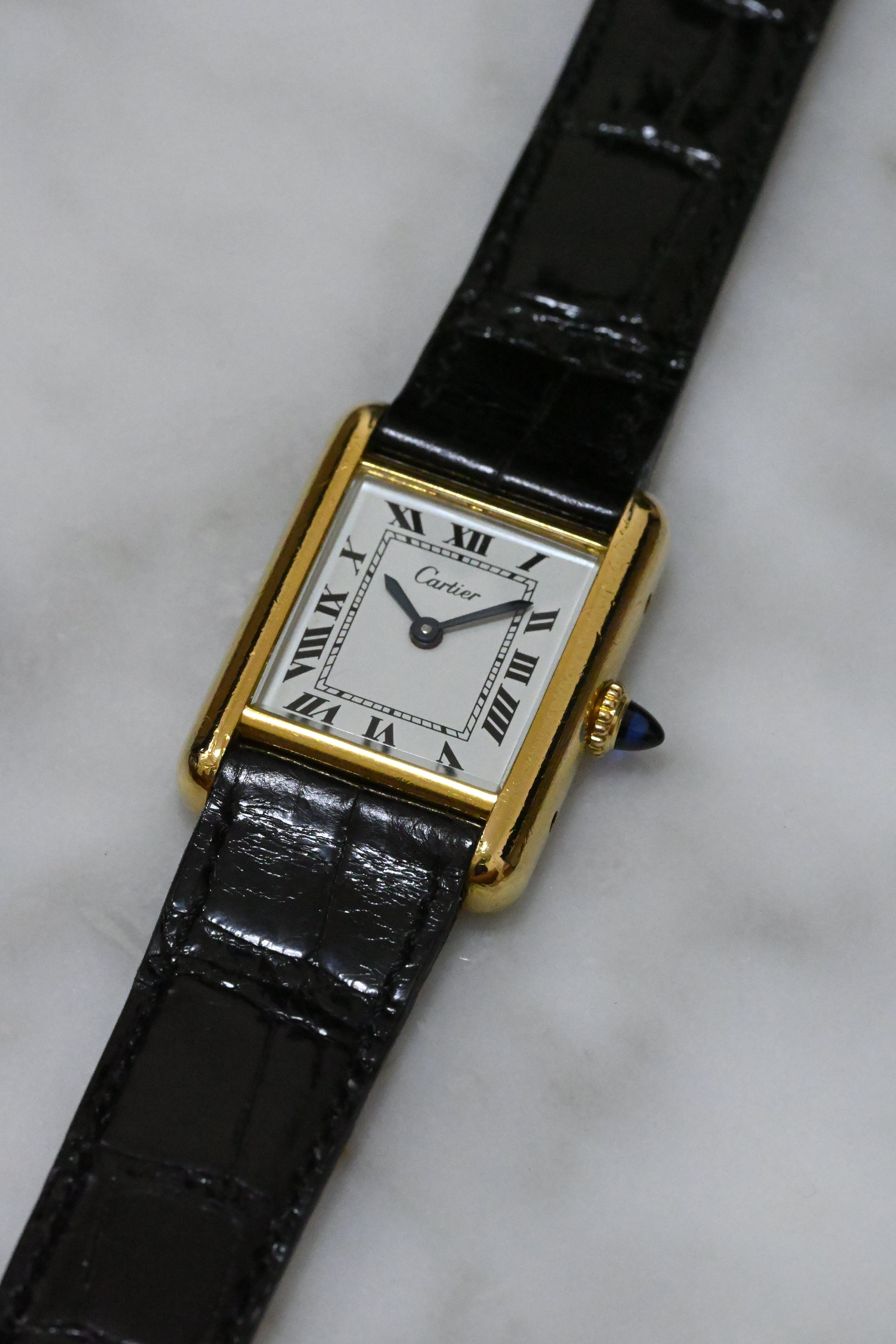 CARTIER カルティエ プレマストタンク ヨーロッパモデル SMサイズ 1970年代