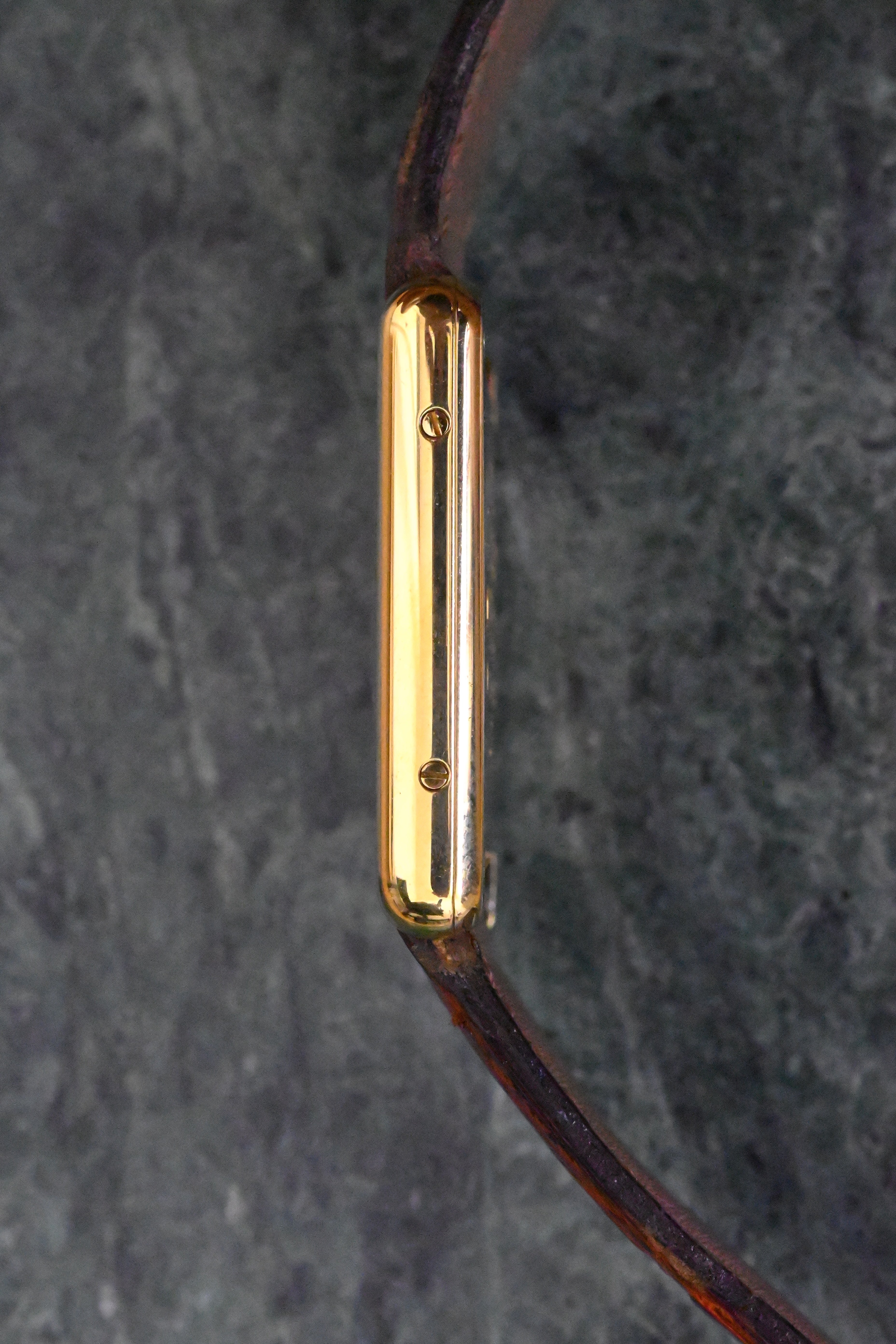 廃盤マスト ドゥ カルティエ タンク　ユニセックス ヴィンテージウォッチ 縦ローマン LMサイズ