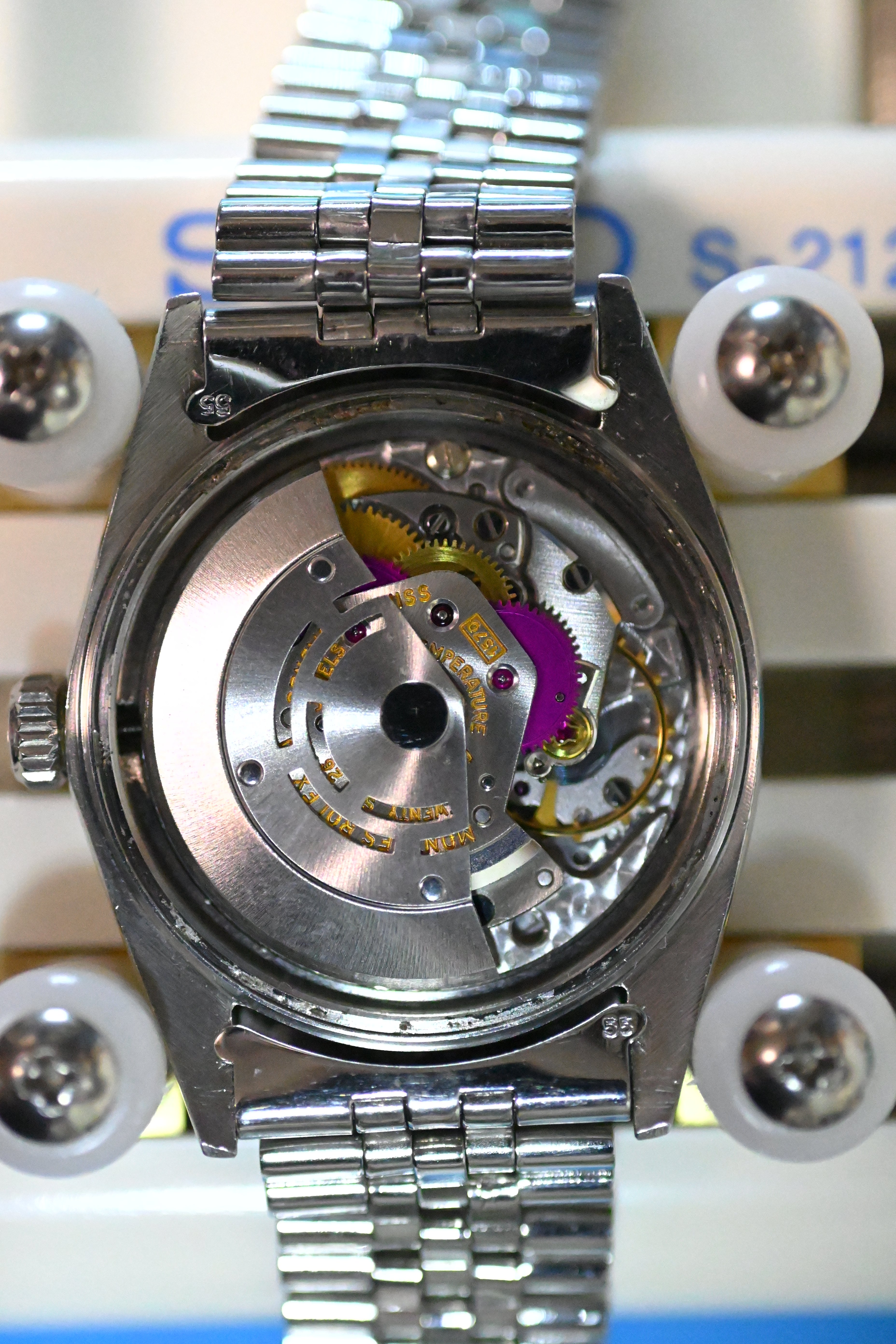 ROLEX ロレックス デイトジャスト Ref.1603 グレーゴースト文字盤 ノン