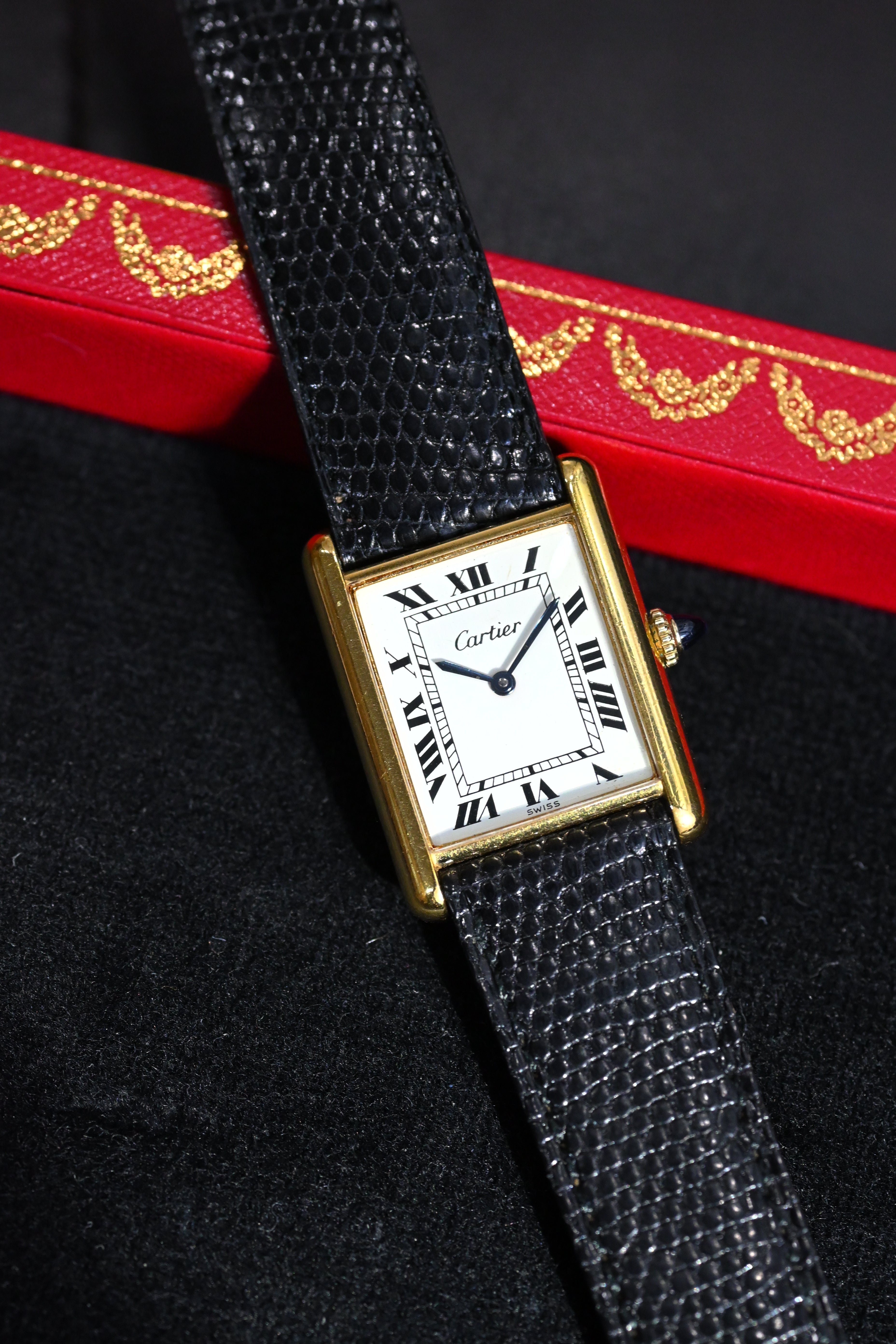 CARTIER カルティエ 1970年代製 プレマストタンク LMサイズ ヨーロッパ