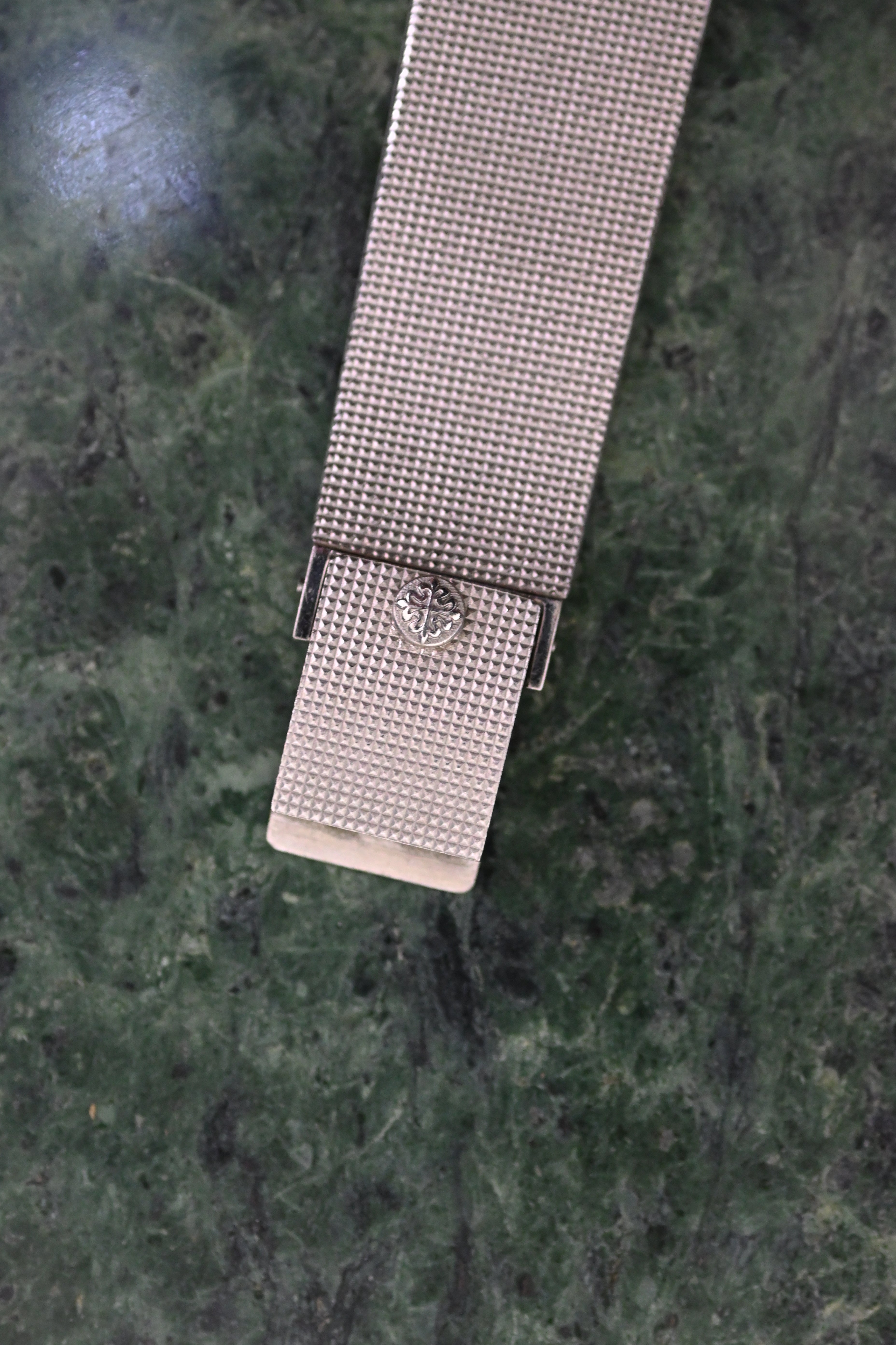 【オーバーホール中】パテックフィリップ カラトラバ WG ブレス一体型 Ref.3520