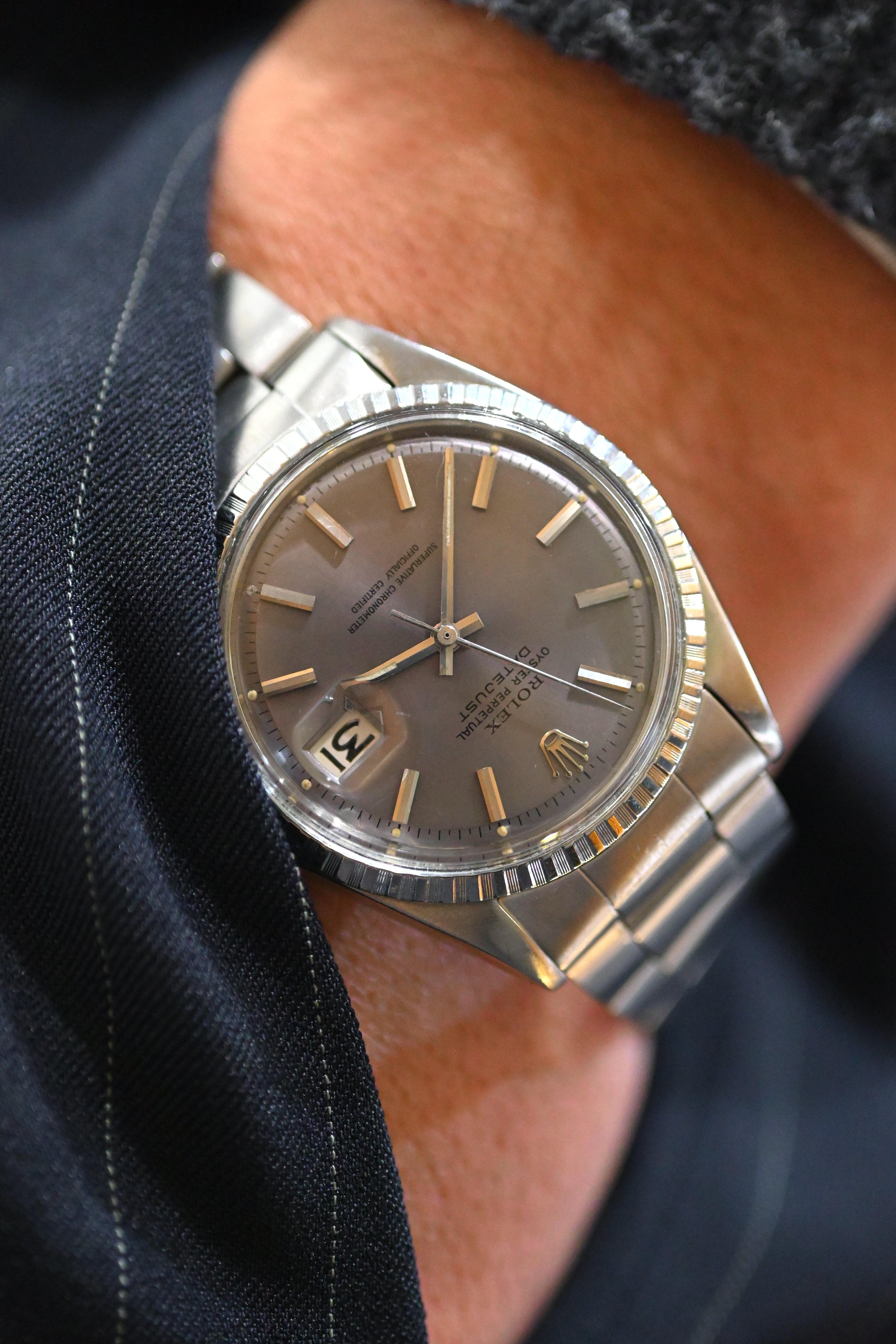 ROLEX ロレックス デイトジャスト Ref.1603 ラベンダー文字盤 1969年代