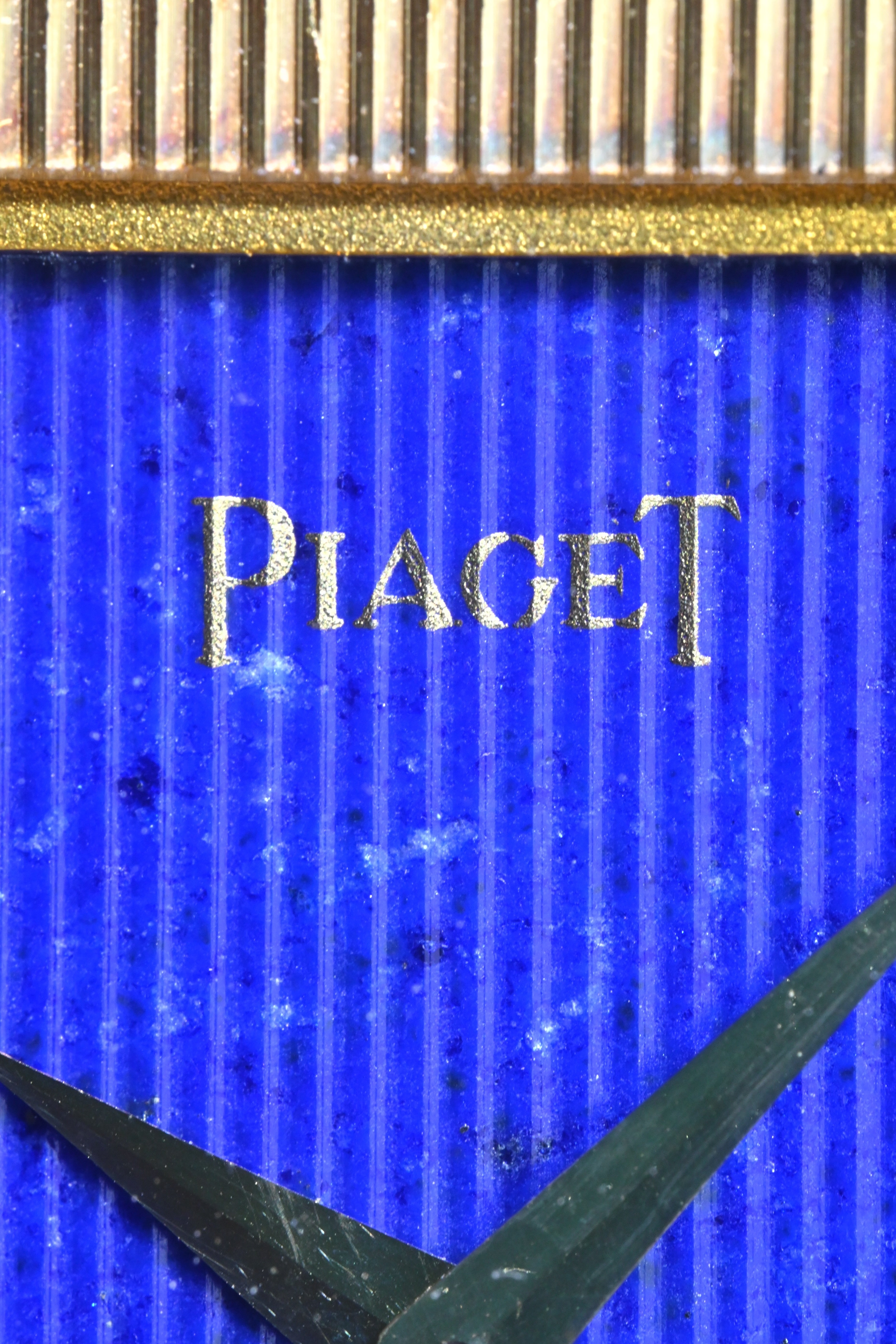 PIAGET ピアジェ プロトコール 18KYG ラピスラズリ文字盤