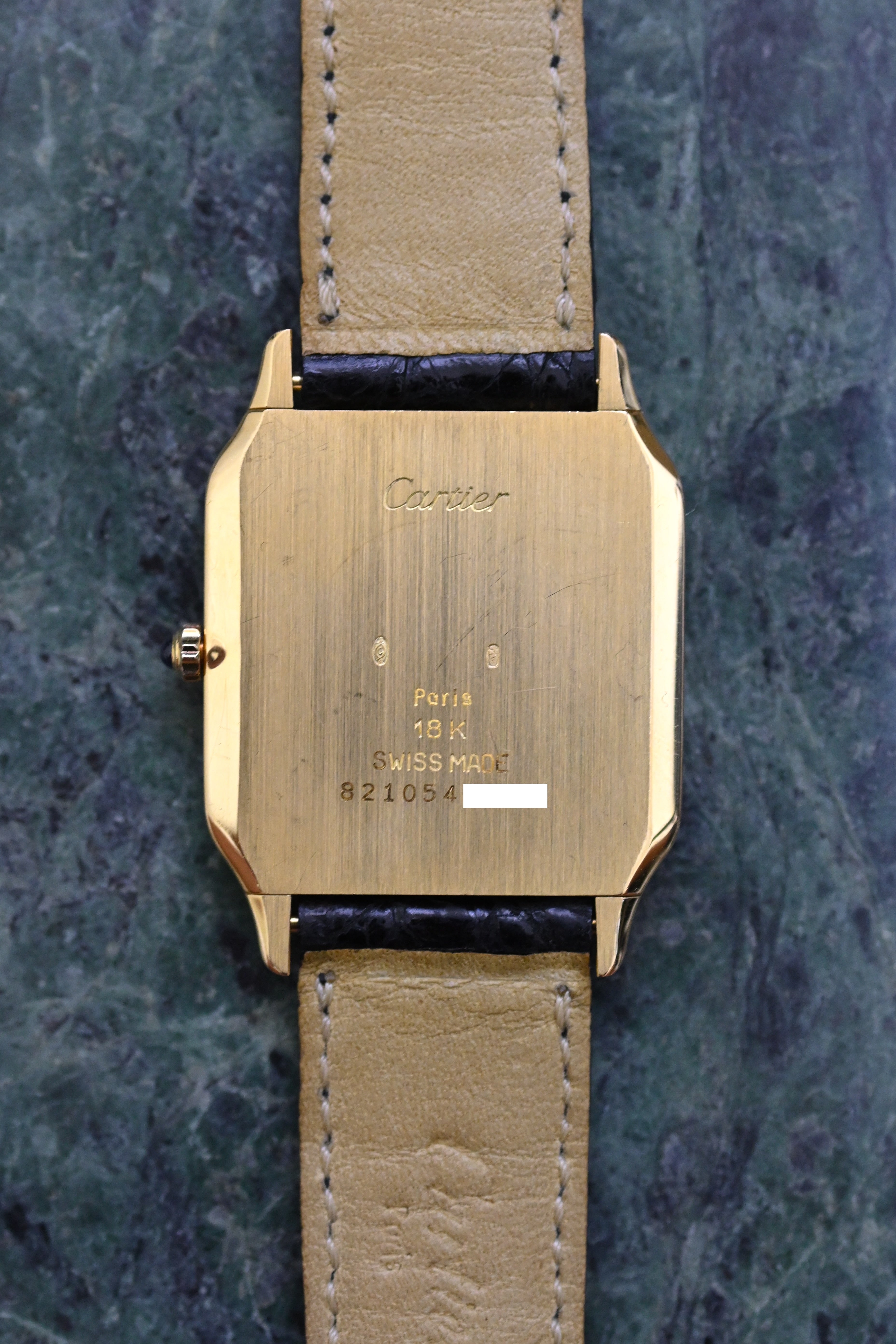 【保証書付】CARTIER サントスデュモンLM エクストラフラット Ref.821054