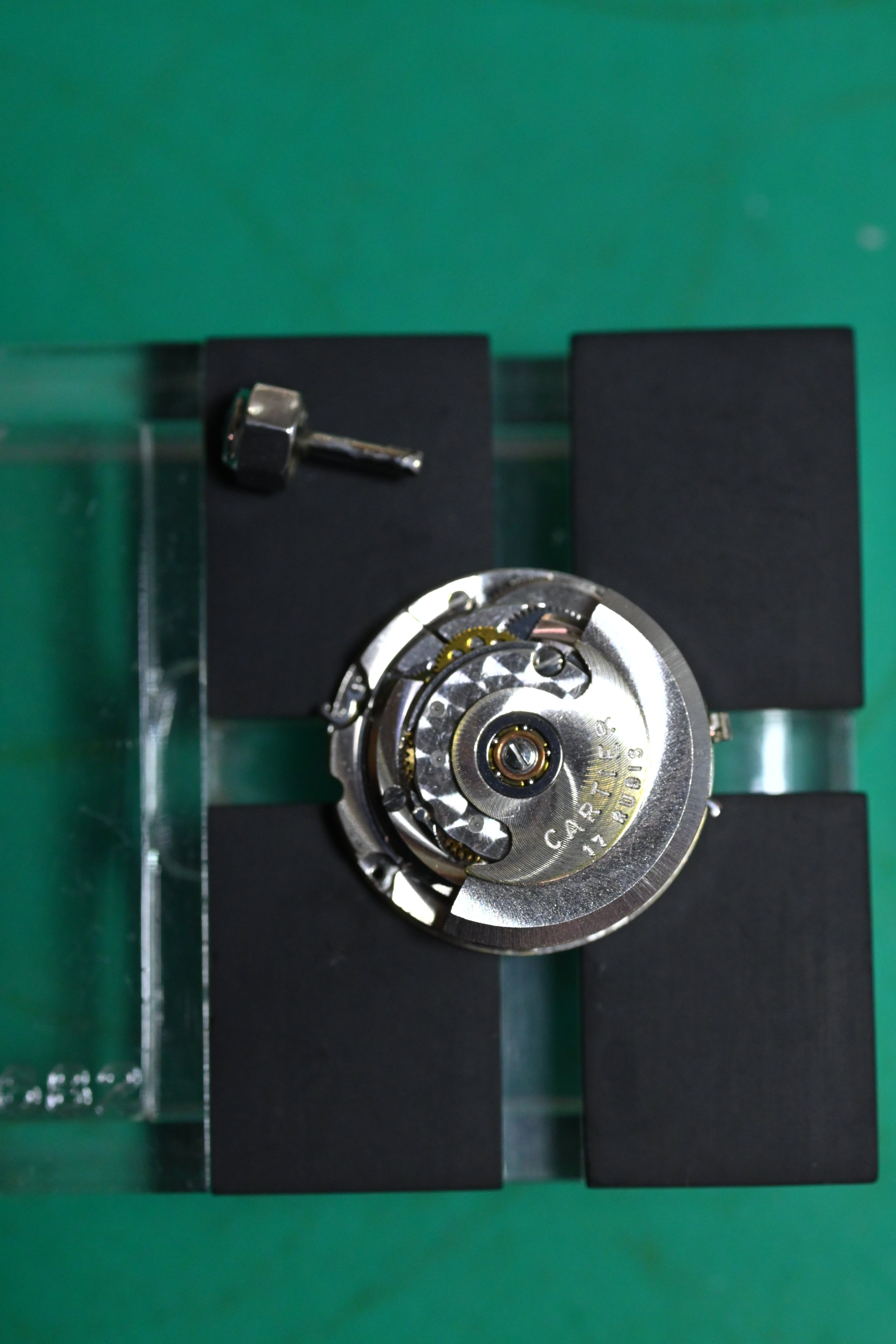 Cartier Santos Galbee LM size stainless steel x gold combination automatic model Ref: 2961