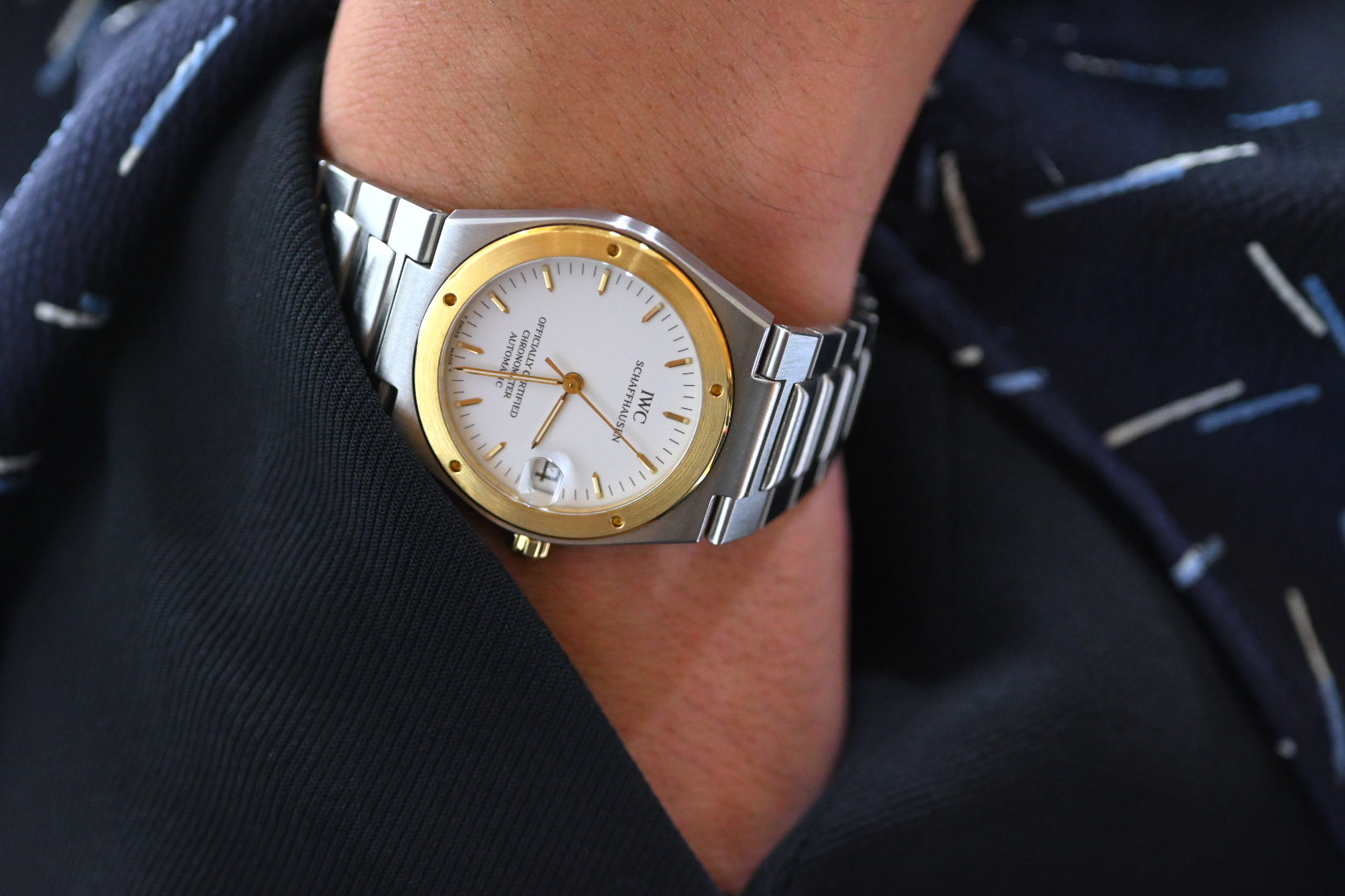 IWC インヂュニア(インジュニア) SL YGコンビ Ref.3521-004