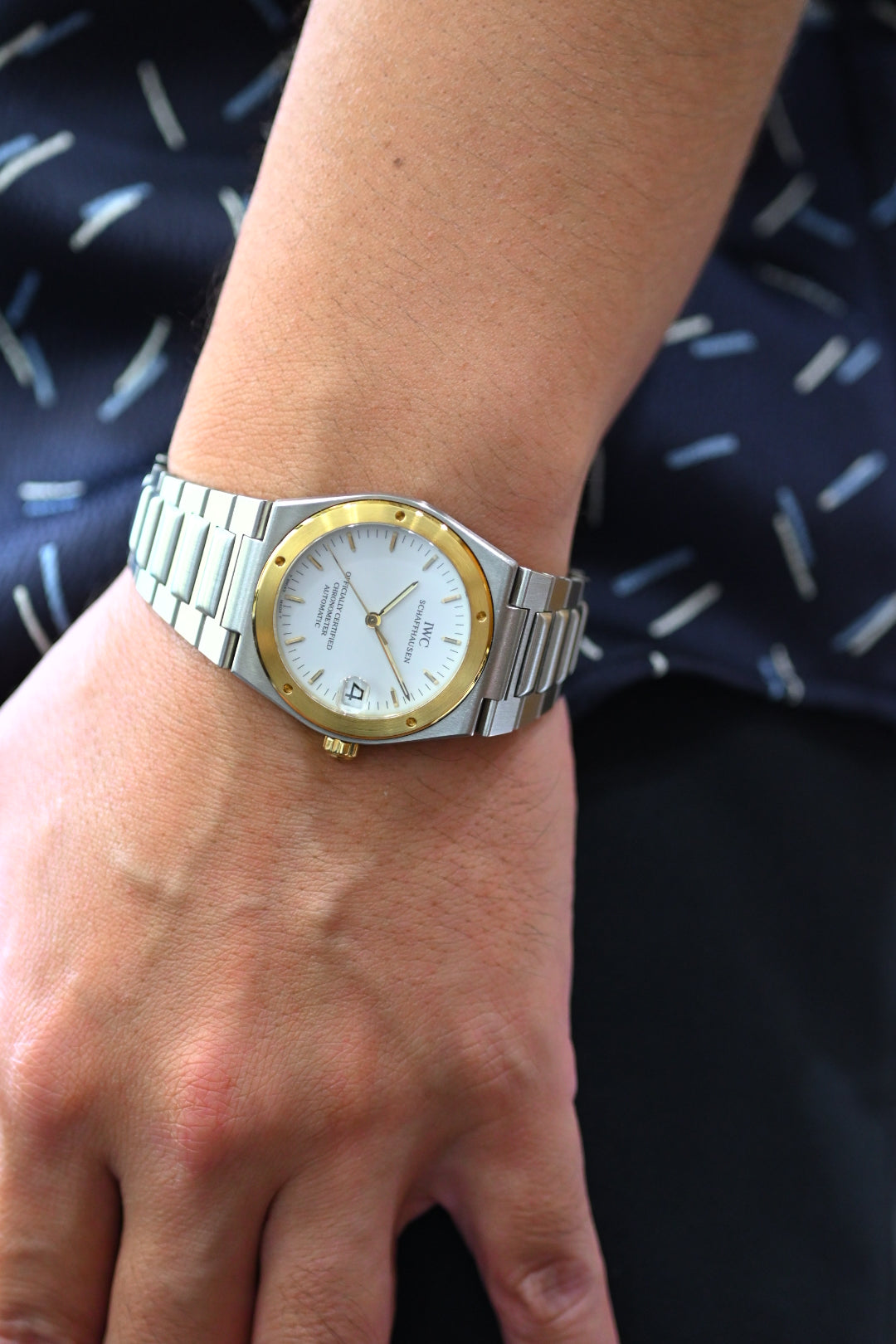IWC インヂュニア(インジュニア) SL YGコンビ Ref.3521-004