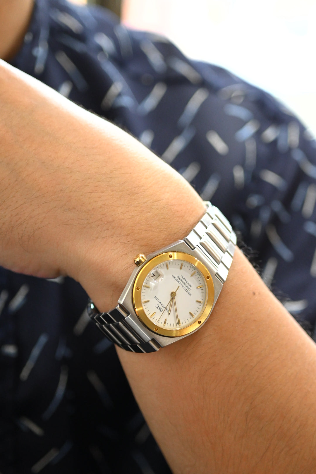 IWC インヂュニア(インジュニア) SL YGコンビ Ref.3521-004