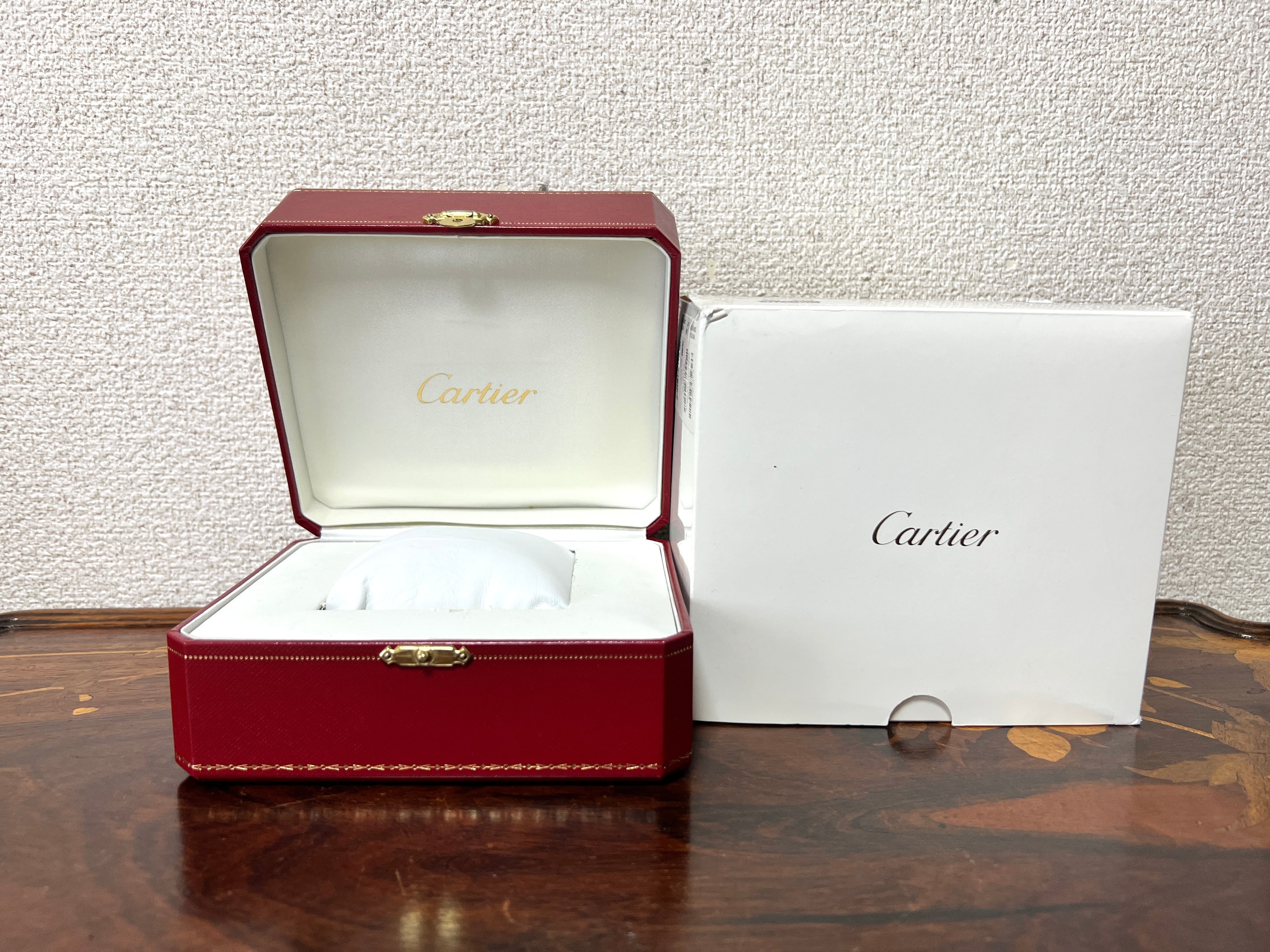 Must de Cartier Tank Ladies Vintage Watch Pink Aquarino MM Size Pure Silver with 18K Vermeil