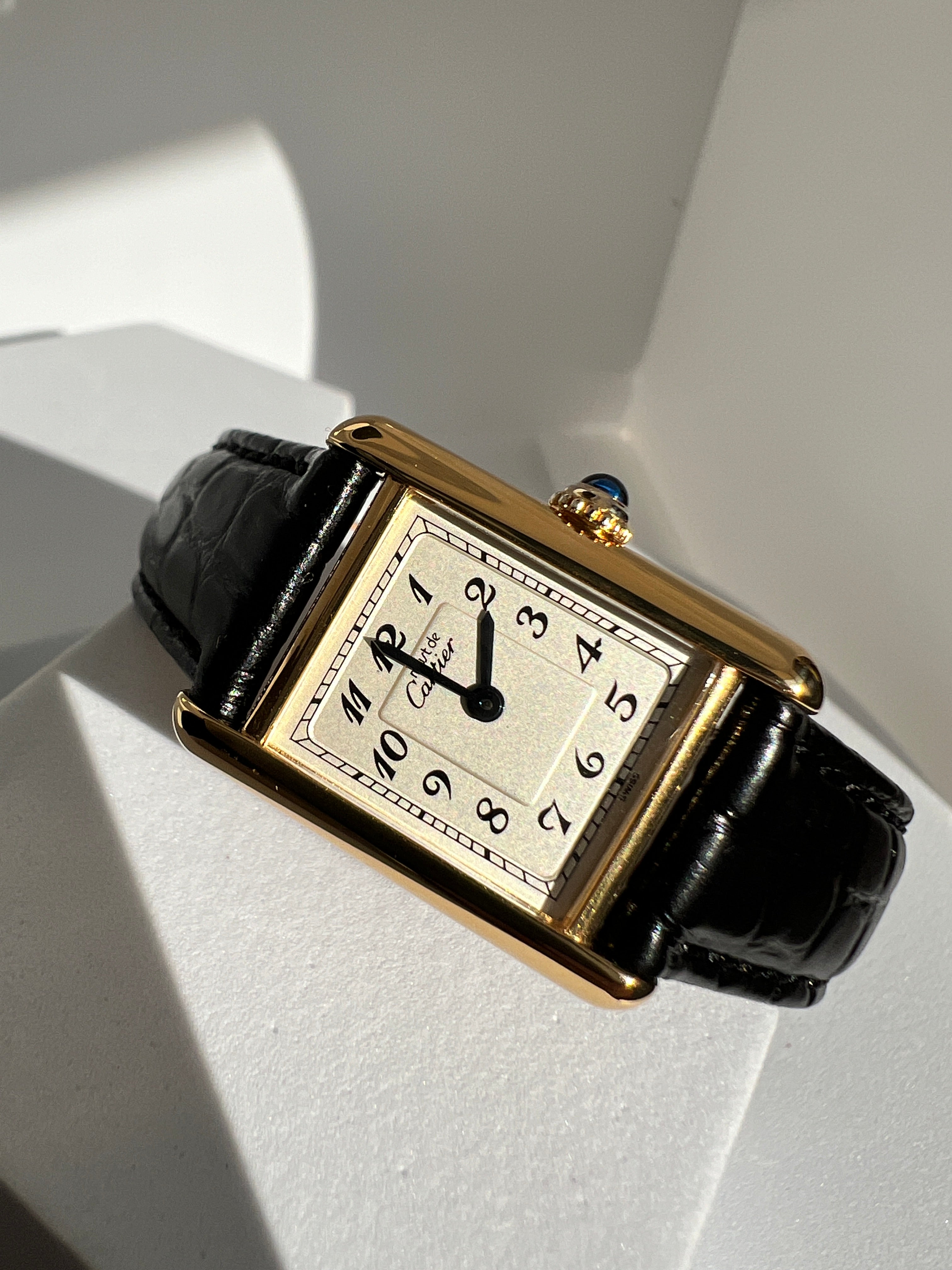 カルティエ レディース マストタンク 腕時計 - 時計