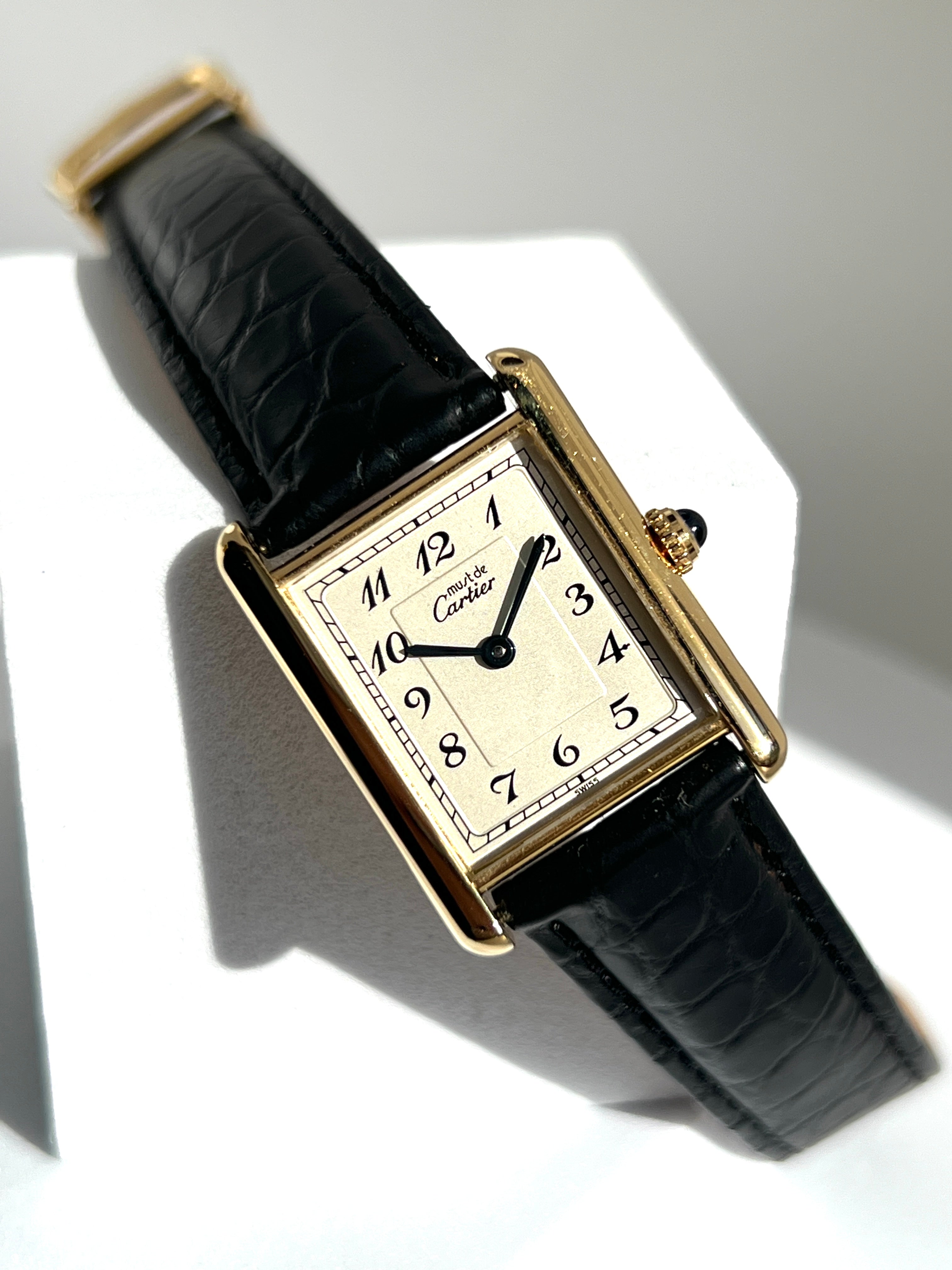 購入いただけます カルティエ must de Cartier Tank 自動巻き Sサイズ ...