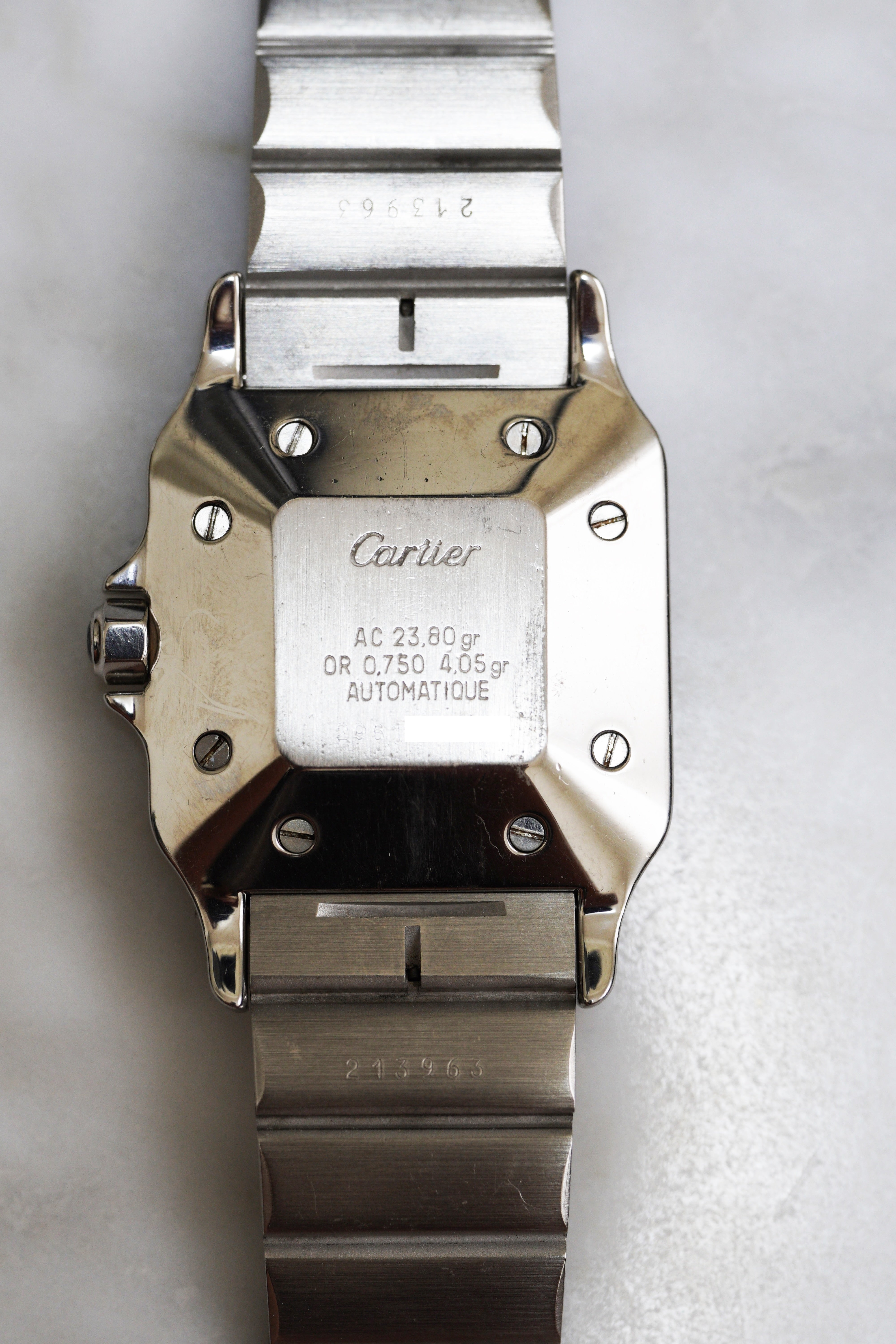 CARTIER カルティエ サントスカレ LMサイズ コンビモデル Ref.2961